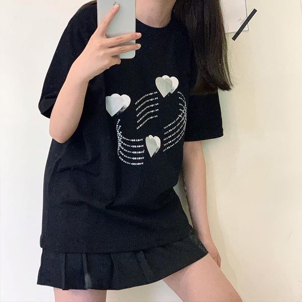 women's t-shirt korea ulzzang couple harajuku punk casual vintage tees gothic hip-hop loose streetwear large size women clothing, White
women's t-shirt korea ulzzang couple harajuku punk casual vintage tees gothic hip-hop loose streetwear large size women clothing, White