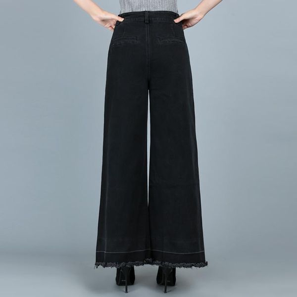 women's pants & capris cotton wool side denim wide leg autumn and winter high waist black fashion wild korean trousers, Black;white
women's pants & capris cotton wool side denim wide leg autumn and winter high waist black fashion wild korean trousers, Black;white