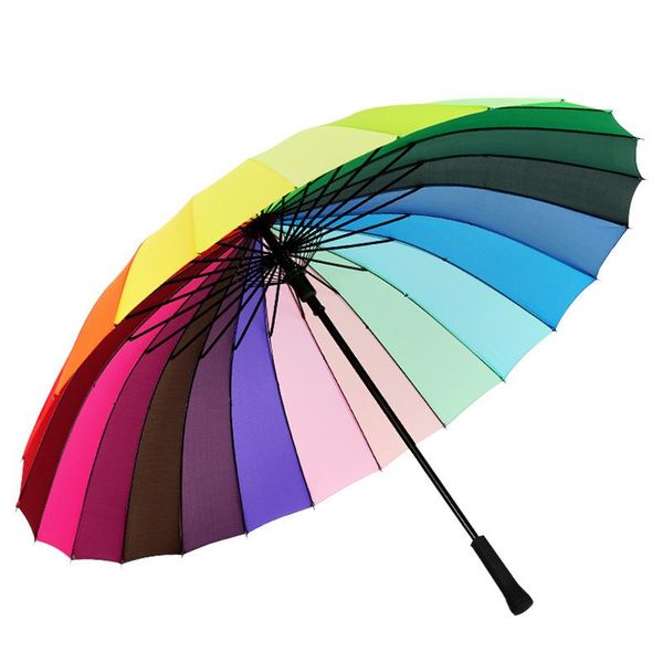 umbrellas 24-bone rainbow fashion long handle straight anti-uv sun/rain stick umbrella manual big parasol rain women 50ys204
umbrellas 24-bone rainbow fashion long handle straight anti-uv sun/rain stick umbrella manual big parasol rain women 50ys204