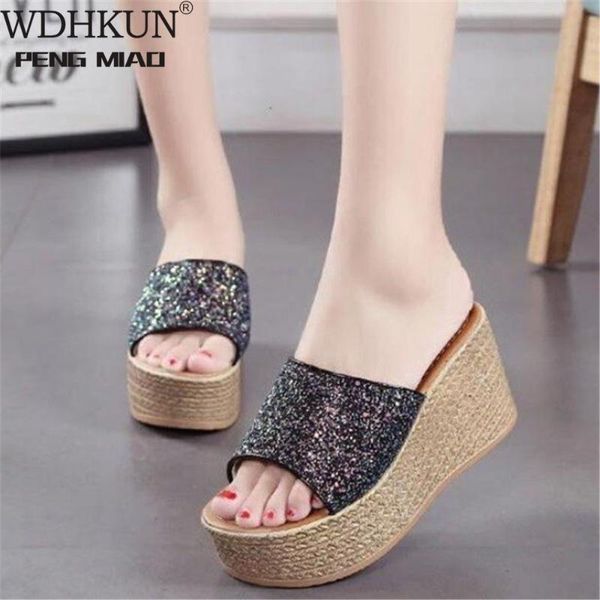 slippers slanted heel women's platform high heels shoes summer open toe comfy sandals orthopedictoe corrector 9cm, Black
slippers slanted heel women's platform high heels shoes summer open toe comfy sandals orthopedictoe corrector 9cm, Black