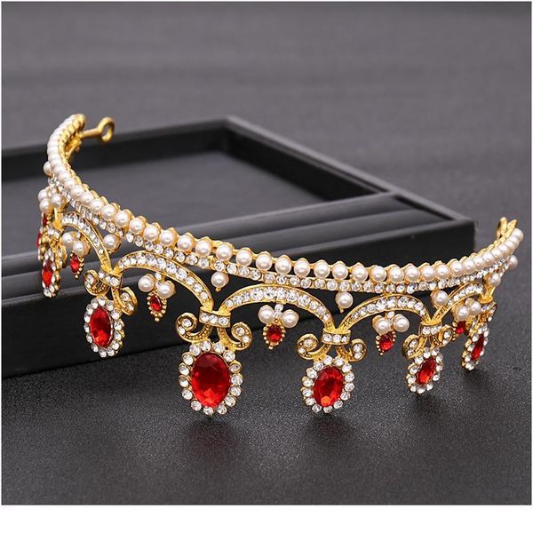 trendy wedding crown baroque crystal pearl rhinestone crown wedding hair accessories hair band bridal crown accessories qylyat
trendy wedding crown baroque crystal pearl rhinestone crown wedding hair accessories hair band bridal crown accessories qylyat
