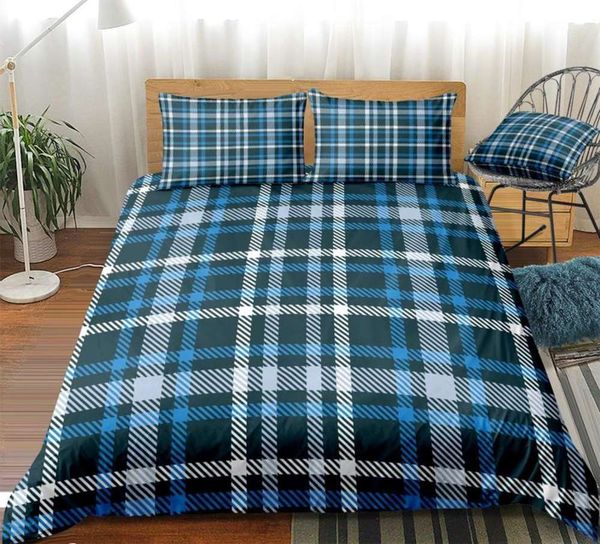 plaid bedding set blue plaid duvet cover set boys girls home textile luxury bedclothe blue white bed set microfiber bed linen
plaid bedding set blue plaid duvet cover set boys girls home textile luxury bedclothe blue white bed set microfiber bed linen
