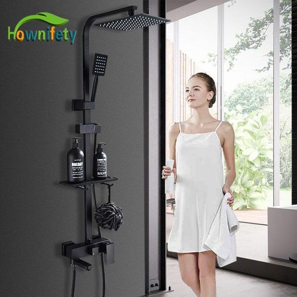 bathroom shower sets matte blacked faucets ultra thin rain head and hand with shelf cold mixer wash
bathroom shower sets matte blacked faucets ultra thin rain head and hand with shelf cold mixer wash