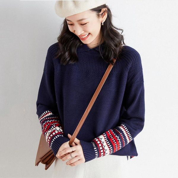 women's sweaters sweater autumn winter long sleeve loose warm femme pullover vintage print wool knit jumpers elegant cozy office lady t, White;black
women's sweaters sweater autumn winter long sleeve loose warm femme pullover vintage print wool knit jumpers elegant cozy office lady t, White;black