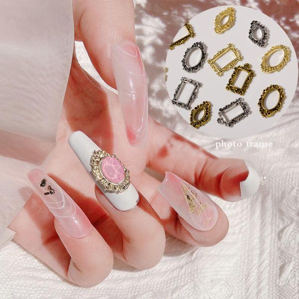 nail art decorations 20pcs retro jewel frame,4types(3 color) korean style charms metal hollowout lace frame jewelry diy decor, Silver;gold
nail art decorations 20pcs retro jewel frame,4types(3 color) korean style charms metal hollowout lace frame jewelry diy decor, Silver;gold