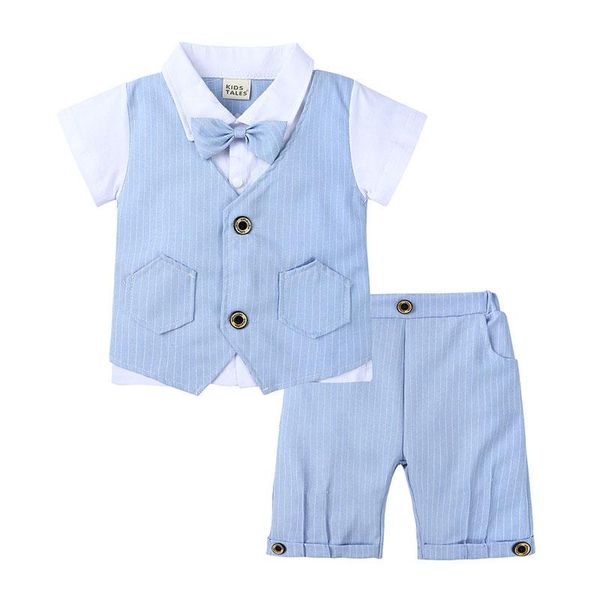clothing sets gentleman baby boy clothes summer kids cotton short sleeve bow + shorts children suits 1-4 years, White
clothing sets gentleman baby boy clothes summer kids cotton short sleeve bow + shorts children suits 1-4 years, White