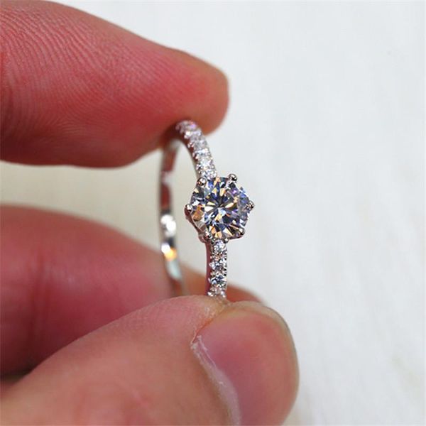 cluster rings luxury female solitaire round 5a zircon stone ring 925 sterling silver wedding band promise love engagement for women, Golden;silver
cluster rings luxury female solitaire round 5a zircon stone ring 925 sterling silver wedding band promise love engagement for women, Golden;silver