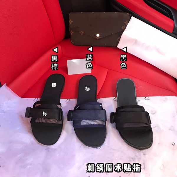 21 spring and summer new d family one letter embroidered flat bottom sandals for women ysj, Black
21 spring and summer new d family one letter embroidered flat bottom sandals for women ysj, Black