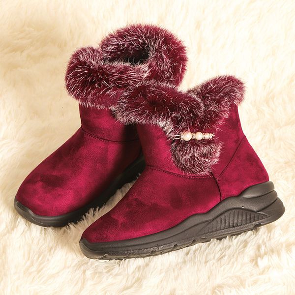 swonco fur snowboots women winter shoes for lady warm skin cotton quilted boots 894u, Black
swonco fur snowboots women winter shoes for lady warm skin cotton quilted boots 894u, Black