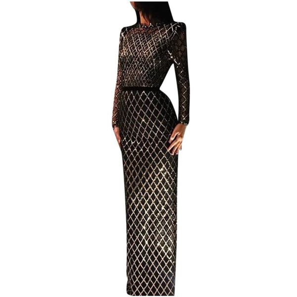 casual dresses 2021 women turtleneck long sleeve sequined patchwork cocktail prom gown party dress fashion momen @7, Black;gray
casual dresses 2021 women turtleneck long sleeve sequined patchwork cocktail prom gown party dress fashion momen @7, Black;gray