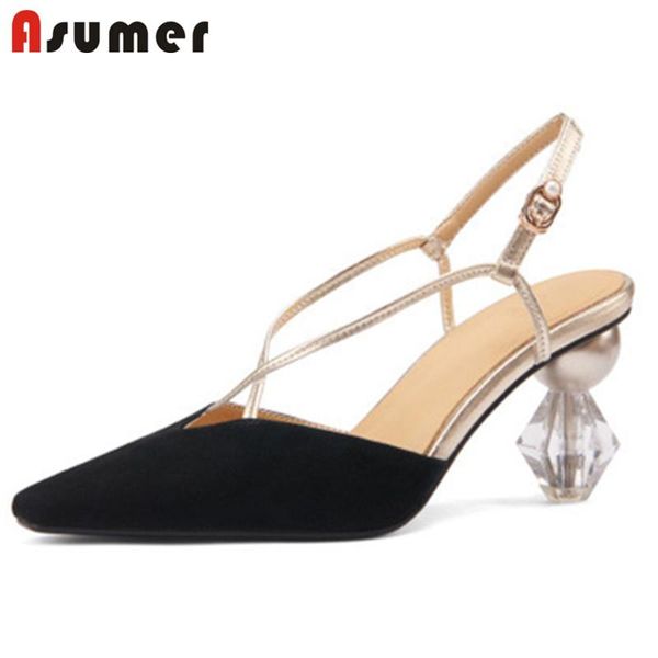 sandals asumer 2021 full genuine leather footwear women square toe buckle strange high heels party shoes black
sandals asumer 2021 full genuine leather footwear women square toe buckle strange high heels party shoes black