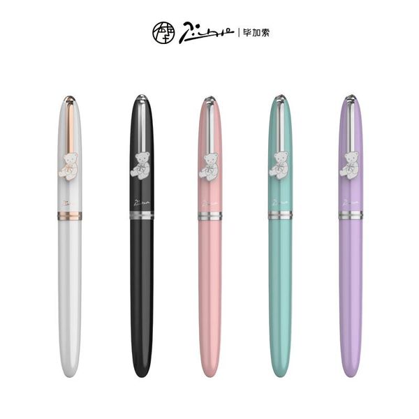 fountain pens picasso pimio 922 metal pen classic teddy series iridium 0.5mm nib ink writing for business office school
fountain pens picasso pimio 922 metal pen classic teddy series iridium 0.5mm nib ink writing for business office school