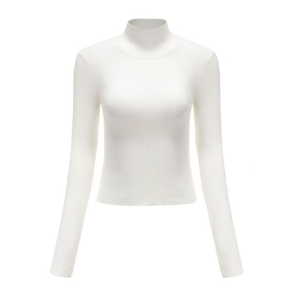 2021 autumn slim white sleeve short sweater pure color winter women pullovers pull femme awcu
2021 autumn slim white sleeve short sweater pure color winter women pullovers pull femme awcu