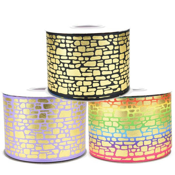 50yards 75mm gold foil block grosgrain ribbon for diy accessories welcome custom designs, Pink;blue
50yards 75mm gold foil block grosgrain ribbon for diy accessories welcome custom designs, Pink;blue
