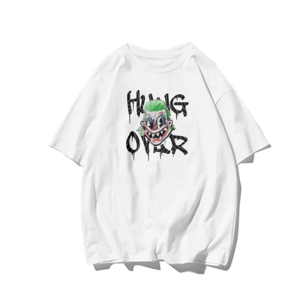 women's t-shirt 2021 summer leisure breathable men and women t-shirt, creative animation printed short sleeve home lightweigh, White
women's t-shirt 2021 summer leisure breathable men and women t-shirt, creative animation printed short sleeve home lightweigh, White