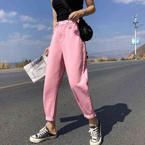 guuzyuviz casual jeans woman high waist loose denim harem pants mujer plus size chic for women combinaison pantalon femme 211129, Blue
guuzyuviz casual jeans woman high waist loose denim harem pants mujer plus size chic for women combinaison pantalon femme 211129, Blue