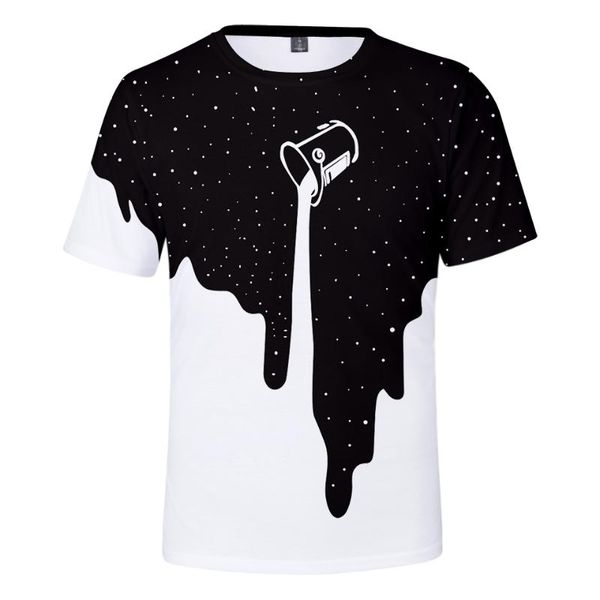 women's t-shirt overflow milk space galaxy 3d shirt short-sleeved female/male fashion clothing, White
women's t-shirt overflow milk space galaxy 3d shirt short-sleeved female/male fashion clothing, White