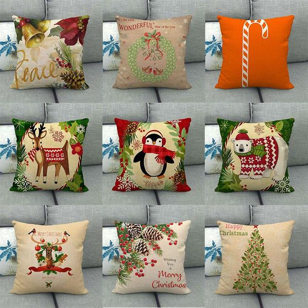 cushion/decorative pillow christmas deer cushion case cotton linen cover year gift home seat sofa decoration
cushion/decorative pillow christmas deer cushion case cotton linen cover year gift home seat sofa decoration