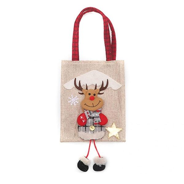 gift wrap flax attractive fine texture christmas bag strong load-bearing packing pouch eco-friendly for festival
gift wrap flax attractive fine texture christmas bag strong load-bearing packing pouch eco-friendly for festival