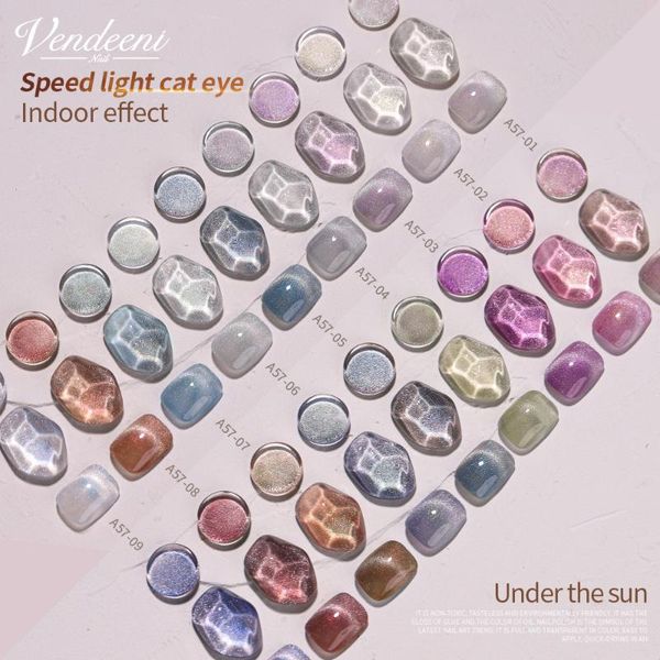 nail gel vendeeni 9 colors discolored cat eye polish magnetic uv lacquer light changes color art varnish, Red;pink
nail gel vendeeni 9 colors discolored cat eye polish magnetic uv lacquer light changes color art varnish, Red;pink