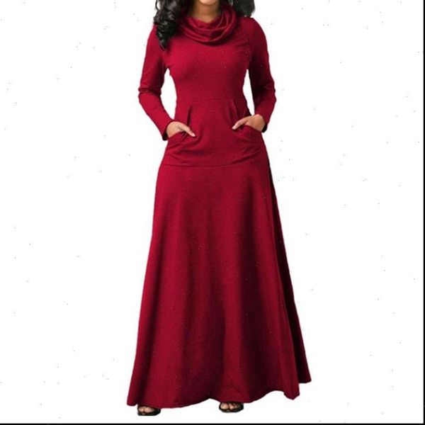 warm high collar long maxi dress women long sleeve autumn winter dress 2021 womens clothing pocket fashion party dress, Black;gray
warm high collar long maxi dress women long sleeve autumn winter dress 2021 womens clothing pocket fashion party dress, Black;gray