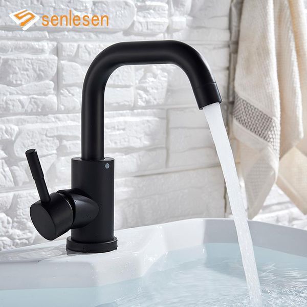 bathroom sink faucets senlesen black basin faucet matte 304 stainless steel mixer and cold water tap
bathroom sink faucets senlesen black basin faucet matte 304 stainless steel mixer and cold water tap