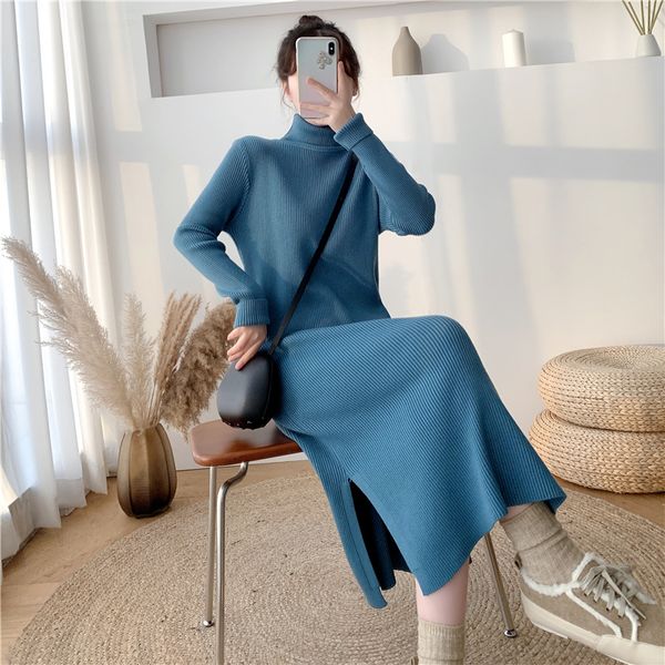 winter play high-neck thick mid-elegant length fashions women women's clothes simple knitting sweater dress am2m, Black;gray
winter play high-neck thick mid-elegant length fashions women women's clothes simple knitting sweater dress am2m, Black;gray