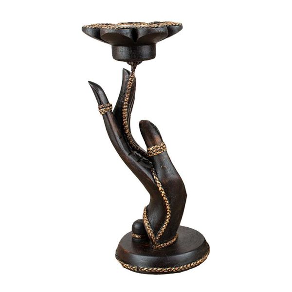 candle holders wooden hand candlestick creative lotus holder without 
candle holders wooden hand candlestick creative lotus holder without