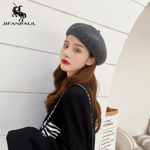 style ladies hat autumn and winter british painter corduroy wild warm female satin stripes multi-color berets, Blue;gray
style ladies hat autumn and winter british painter corduroy wild warm female satin stripes multi-color berets, Blue;gray