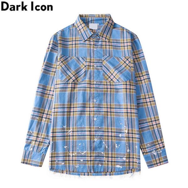 letters embroidery pocket plaid shirt men turn-down collar long sleeved shirts for man checkered shirts 210603, White;black
letters embroidery pocket plaid shirt men turn-down collar long sleeved shirts for man checkered shirts 210603, White;black