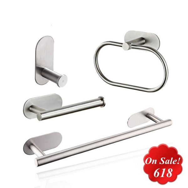 bath accessory set stainless steel silver bathroom hardware towel rack toilet paper holder bar hook accessories don't drilling
bath accessory set stainless steel silver bathroom hardware towel rack toilet paper holder bar hook accessories don't drilling