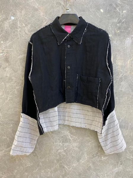 women's jackets autumn women thin striped patchwork jacket coat for ladies tutu, Black;brown
women's jackets autumn women thin striped patchwork jacket coat for ladies tutu, Black;brown