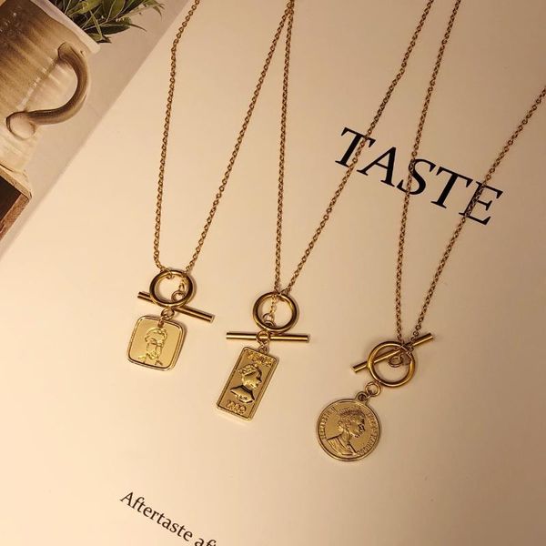chains titanium steel not fade gold necklace female design luxury joker contracted temperament sweater chain long, Silver
chains titanium steel not fade gold necklace female design luxury joker contracted temperament sweater chain long, Silver