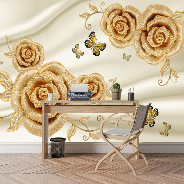 mural wallpaper 3d wallpapers for living room wall papers home decor contact paper bedroom wallpaper luxurious gold rose floral 
mural wallpaper 3d wallpapers for living room wall papers home decor contact paper bedroom wallpaper luxurious gold rose floral