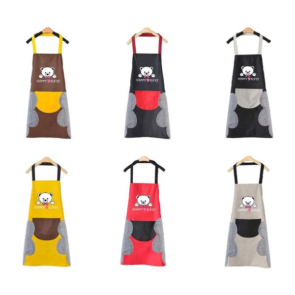 aprons women kitchen apron with hand wipe towel pockets cute bear hanging neck waterproof stain for cooking baking
aprons women kitchen apron with hand wipe towel pockets cute bear hanging neck waterproof stain for cooking baking