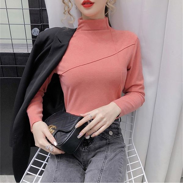2021 new long sleeve tees double sided fleece t-shirt pullover women's autumn winter warm oversized turtleneck bottoming shirt te0q, White
2021 new long sleeve tees double sided fleece t-shirt pullover women's autumn winter warm oversized turtleneck bottoming shirt te0q, White