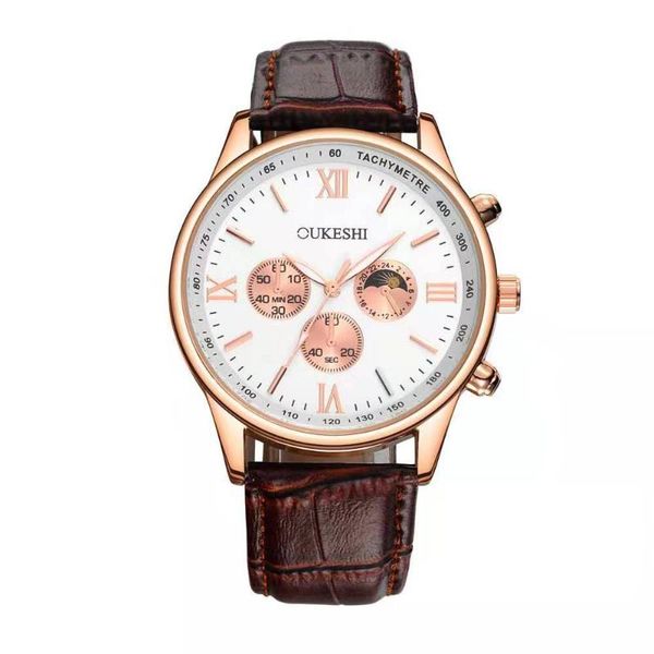 wristwatches zegarek damski simple style ladies leather watch temperament dial female student casual sports pin buckle, Slivery;brown
wristwatches zegarek damski simple style ladies leather watch temperament dial female student casual sports pin buckle, Slivery;brown