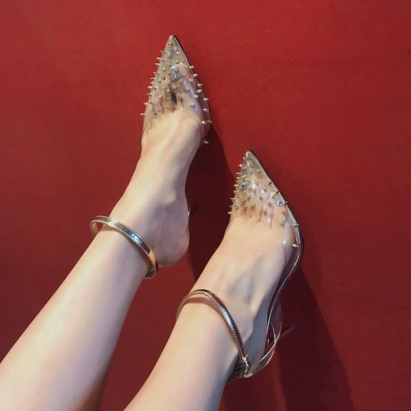 super woman heels red bottom luxurious designs,paris red bottom spikoo pvc with spiked pointed toe women wedding sandals pumps ankle straps, Black
super woman heels red bottom luxurious designs,paris red bottom spikoo pvc with spiked pointed toe women wedding sandals pumps ankle straps, Black