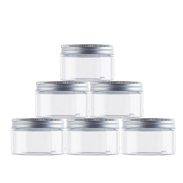 storage bottles & jars 6pcs 50 80 100ml silver lid plastic face/hand cream facial mask lotion jar pots bottle refillable container cosmetic
storage bottles & jars 6pcs 50 80 100ml silver lid plastic face/hand cream facial mask lotion jar pots bottle refillable container cosmetic