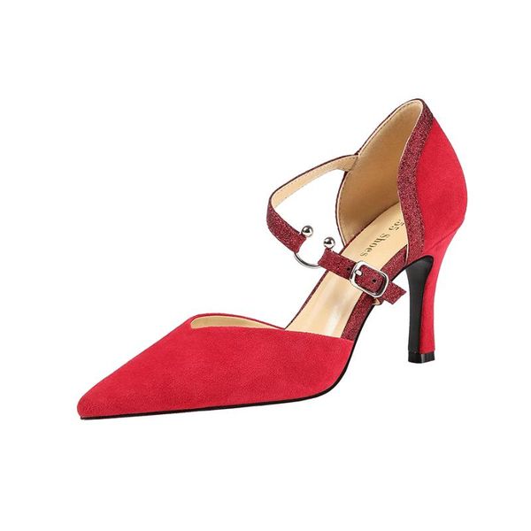 dress shoes 2021 women summer 9cm high heels hollow out sandals lady pointed toe pumps female footwear buckle bridal wedding prom, Black
dress shoes 2021 women summer 9cm high heels hollow out sandals lady pointed toe pumps female footwear buckle bridal wedding prom, Black