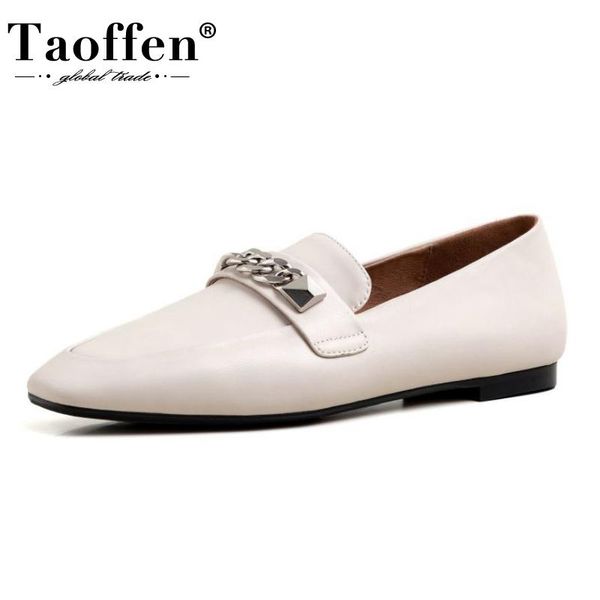 dress shoes taoffen women real leather pumps square toe chain metal decoration slip on ladies footwear fashion size 34-40, Black
dress shoes taoffen women real leather pumps square toe chain metal decoration slip on ladies footwear fashion size 34-40, Black