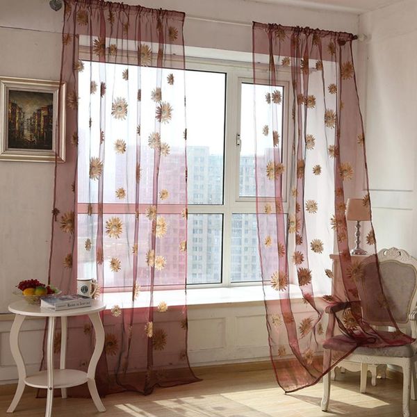 romantic sunflower floral sheer transparent voile door balcony window screen curtain decor 32
romantic sunflower floral sheer transparent voile door balcony window screen curtain decor 32