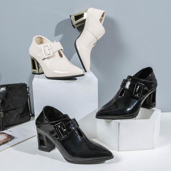 dress shoes women's with straps beige high heels buckle 12cm slides rubber short plush pu hoof hi, Black
dress shoes women's with straps beige high heels buckle 12cm slides rubber short plush pu hoof hi, Black