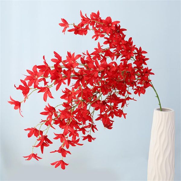decorative flowers & wreaths 45flower head oncidium artificial flower wedding decoration home decore interior dining table party red orchid
decorative flowers & wreaths 45flower head oncidium artificial flower wedding decoration home decore interior dining table party red orchid