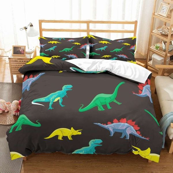 dinosaur bedding sets cartoon walking dino print animals duvet cover pillowcase single double full size 2/3 piece
dinosaur bedding sets cartoon walking dino print animals duvet cover pillowcase single double full size 2/3 piece