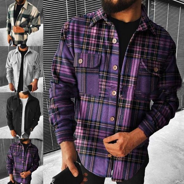 men's jackets fashion pocket turn-down collar men shirt autumn coat all-matched vintage, Black;brown
men's jackets fashion pocket turn-down collar men shirt autumn coat all-matched vintage, Black;brown