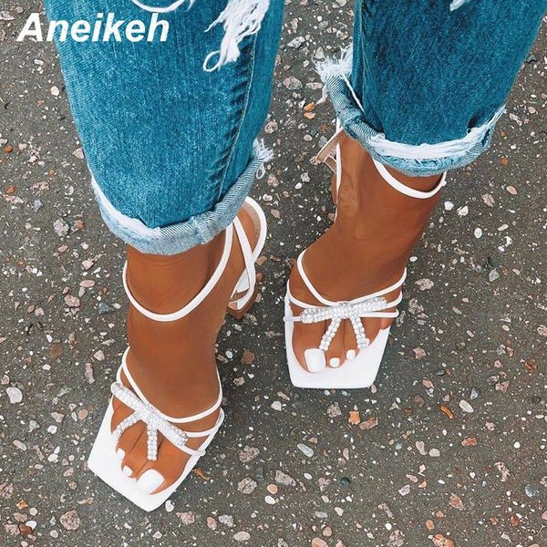 aneikeh 2021 new crystal bling butterfly-knot pu sandals women summer stiletto heels gladiator pumps shoes zapatos de mujer, Black
aneikeh 2021 new crystal bling butterfly-knot pu sandals women summer stiletto heels gladiator pumps shoes zapatos de mujer, Black