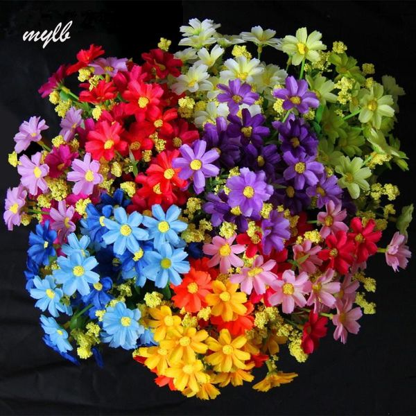 decorative flowers & wreaths mylb 1 bouquet 28 heads fake silk flower cute daisy artificial wedding home room table decorati
decorative flowers & wreaths mylb 1 bouquet 28 heads fake silk flower cute daisy artificial wedding home room table decorati