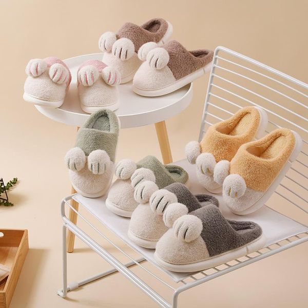 slippers cat cotton winter women indoor home cartoon cute plush couple with soft sole female warm, Black
slippers cat cotton winter women indoor home cartoon cute plush couple with soft sole female warm, Black