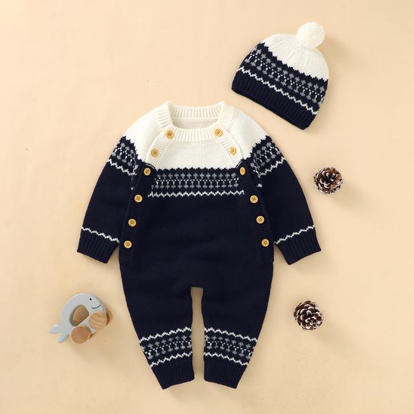 boy baby rompers long sleeve newborn infant bebes sweaters hats clothes sets toddler kids girls jumpsuits outfits 2pcs wear, Blue
boy baby rompers long sleeve newborn infant bebes sweaters hats clothes sets toddler kids girls jumpsuits outfits 2pcs wear, Blue